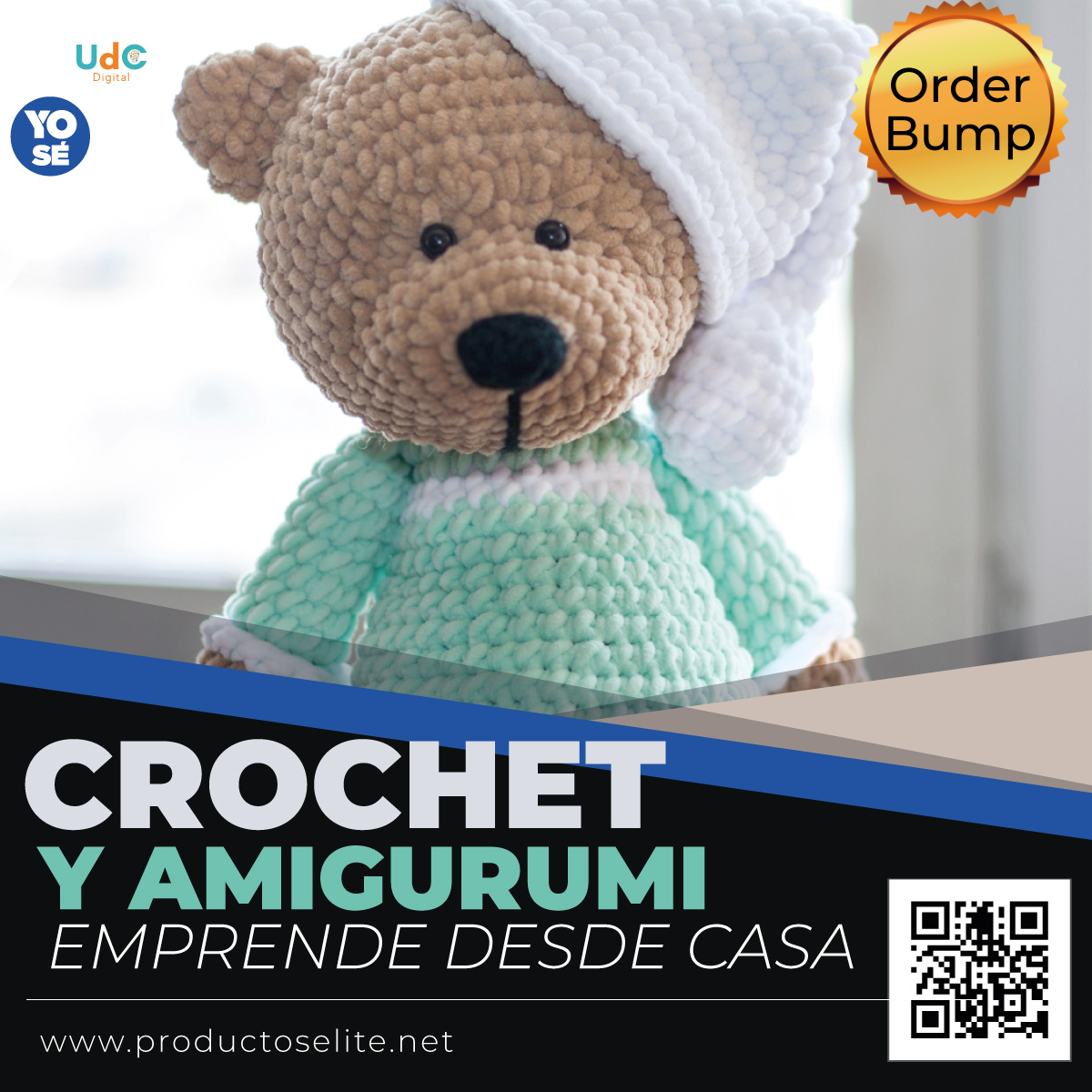 Curso de Crochet y Amigurumi Emprende Desde Casa