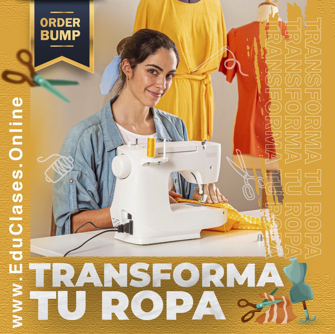 Curso Completo: Transforma Tu Ropa con Estilo